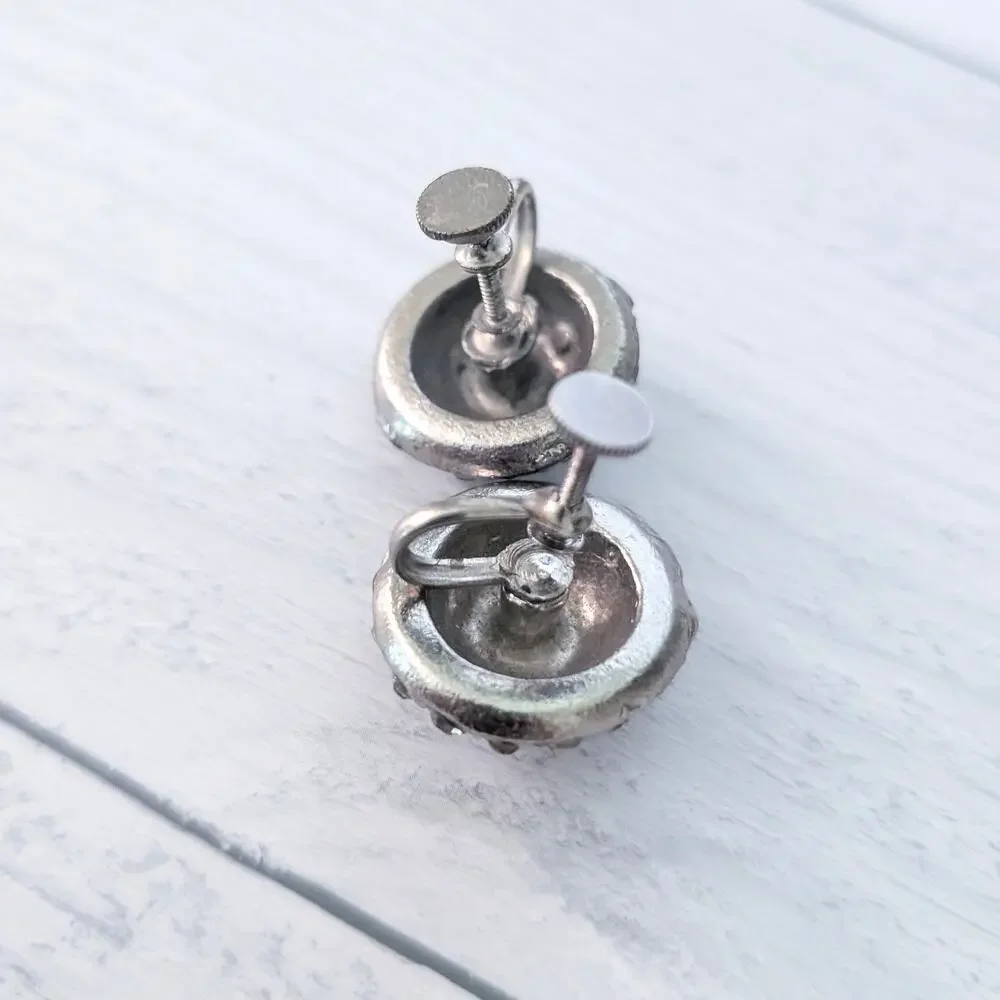 Vintage screw earrings